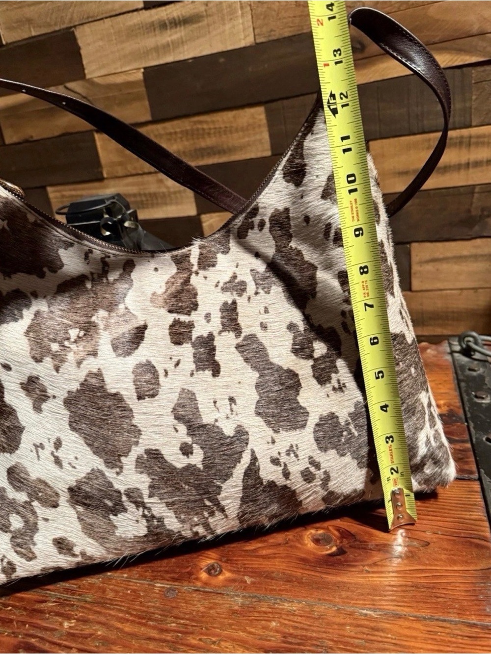 Ashwood Cowhide Leather Hobo / Slouch Bag Large New With Tags Adjustable Straps - Picture 7 of 11